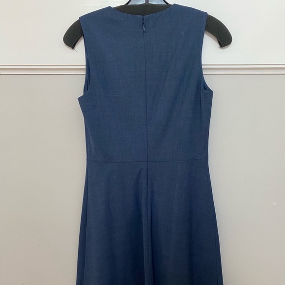 NWT Theory Miyani Wool Blend A-Line Dress - Picture 4 of 5